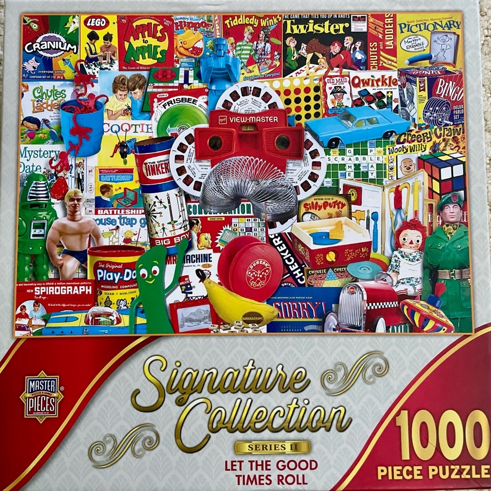 Master Pieces 1000 piece  “let the good times roll” puzzle!